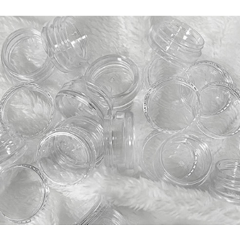 다크니스 크림 공용기 5g, 12개, 투명