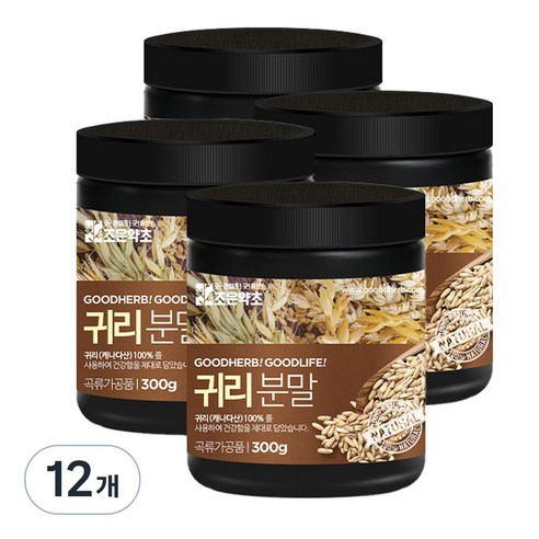 조은약초 귀리분말, 300g, 12개