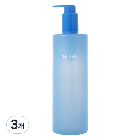 낫포유 클리어 아크네 바디워시, 500ml, 3개