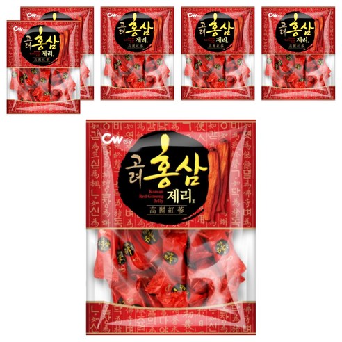 청우식품 고려 홍삼 제리 2, 6개, 350g