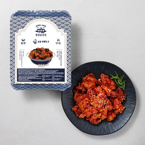 중앙닭강정 순살 보통맛, 600g, 1팩 - 기타 즉석요리 | 쿠팡
