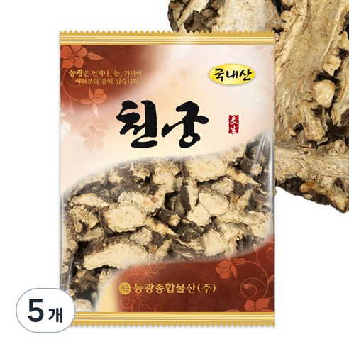 동광종합물산 천궁 국내산, 5개, 100g