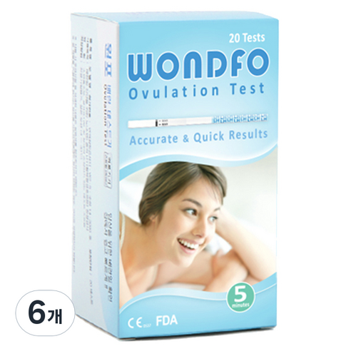 원포 배란테스트기, 20개입, 6개