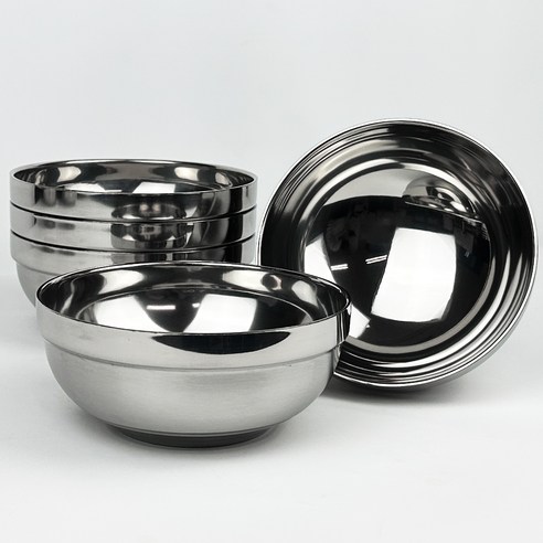 따뜻함과 안전을 담은 헤킨스 스테인레스 이중 국그릇으로 행복한 식탁을 완성하세요.