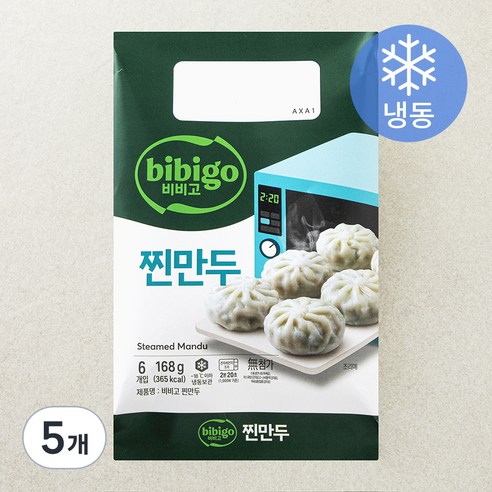 [로켓프레시] 비비고 찐만두 (냉동), 168g, 5개