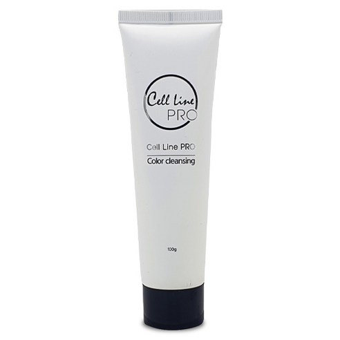 셀라인프로 칼라클렌징 튜브형 100g, 혼합색상, 1개