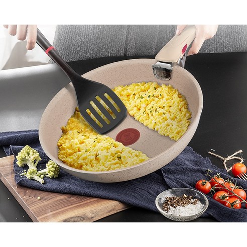 궁극적인 주방 필수품을 위한 테팔 인덕션 매직핸즈 미네랄리아 딜라이트 볶음팬 멀티 6종