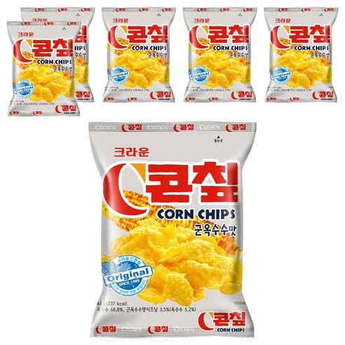 크라운 콘칲, 44g, 6개
