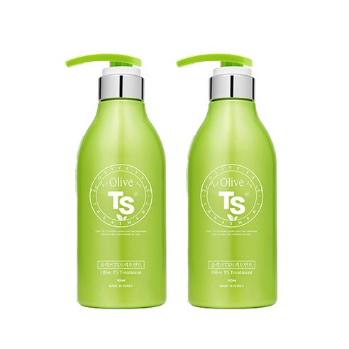 TS 올리브 헤어 트리트먼트, 500ml, 2개