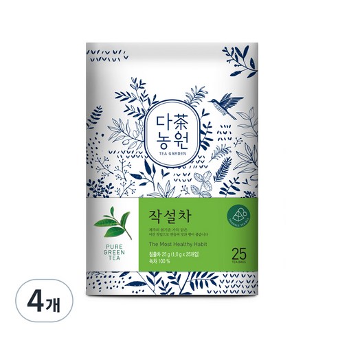 다농원 작설차, 1g, 25개입, 4개