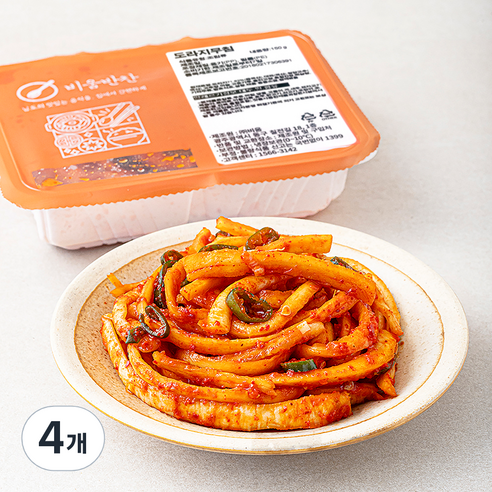 비움 도라지 무침, 150g, 4개