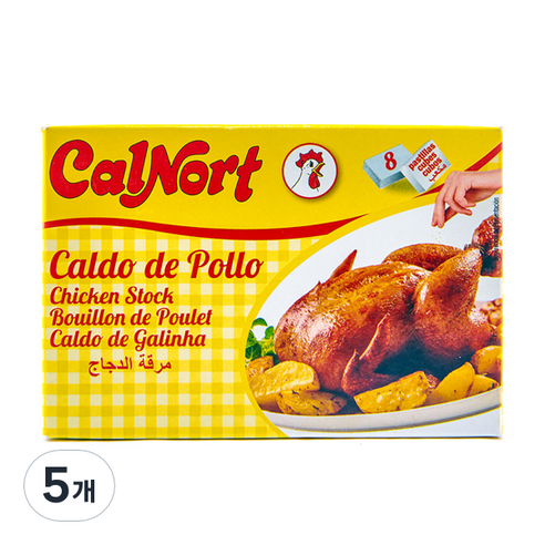 칼노트 치킨스톡, 80g, 5개