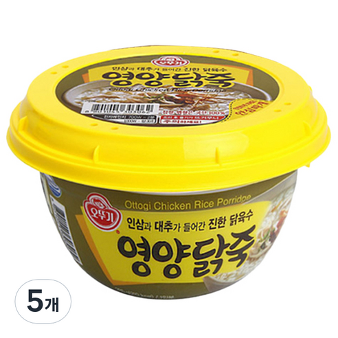 오뚜기 영양닭죽, 285g, 5개