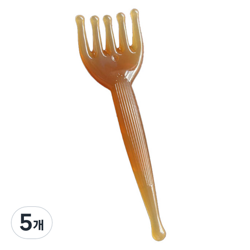 비레오 두피 전신 공용 마사지 괄사스틱, 5개, 혼합색상