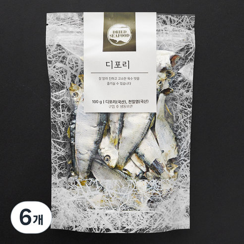 디포리, 100g, 6개