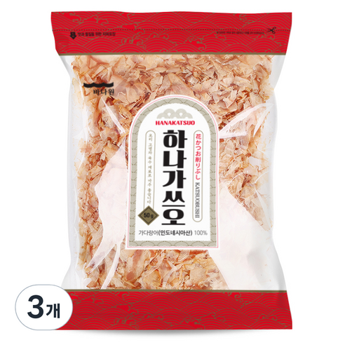 바다원 하나가쓰오 부시 3p, 150g, 1개