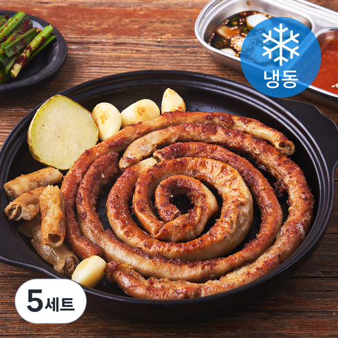 미식로 소곱창 200g + 소스 50g 세트 (냉동), 5세트