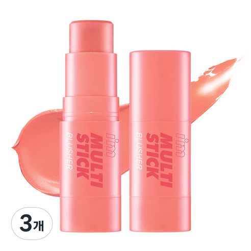 아임미미 아임 멀티 스틱 블러셔 7g, 001 로즈, 3개