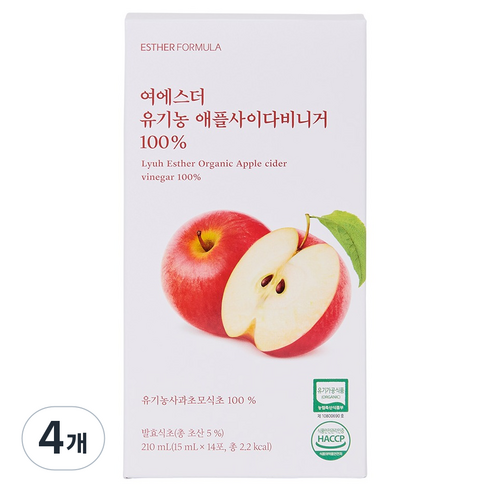 에스더포뮬러 여에스더 유기농 애플사이다비니거 14p