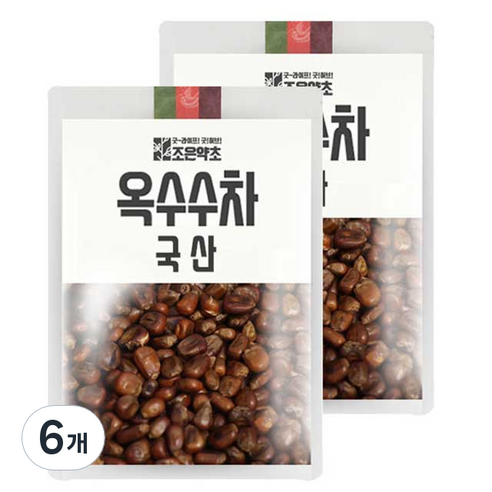 조은약초 볶은 옥수수차, 700g, 1개입, 6개