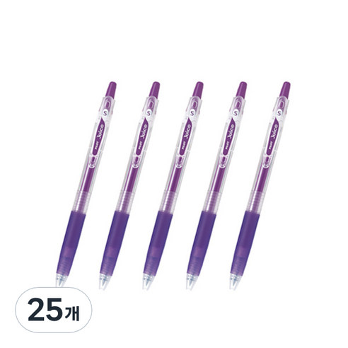 파이롯트 쥬스 젤잉크펜 0.38mm, 그레이프, 25개