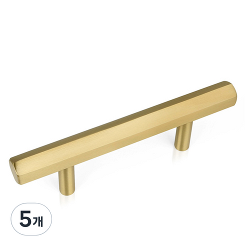 모네스페스 가구손잡이 허니콤바 황동 64mm, 5개