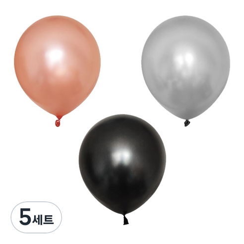 파티 이벤트 펄 풍선 20p 세트, 모던핑크톤, 5세트