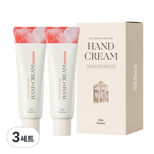 밀크바오밥 블루밍 퍼퓸 핸드크림 플로라부케 50g x 2p, 3세트