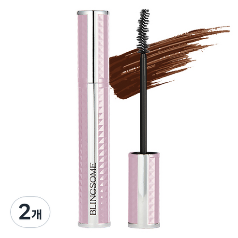 블링썸 디얼래쉬 울트라볼륨 마스카라 9ml, 눈동자브라운, 2개