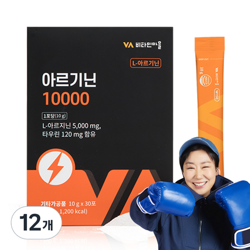 비타민마을 아르기닌 10000 30p, 300g, 12개