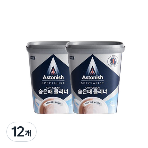 아스토니쉬 NEW 숨은때 클리너, 350g, 12개