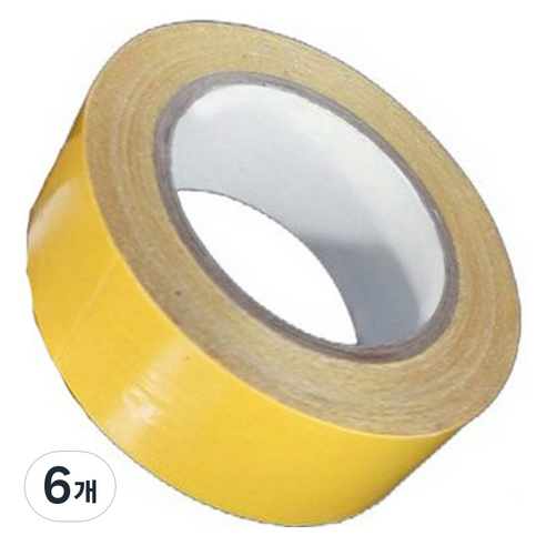마다꾸미 초강력 양면테이프 20mm x 10m, 6개