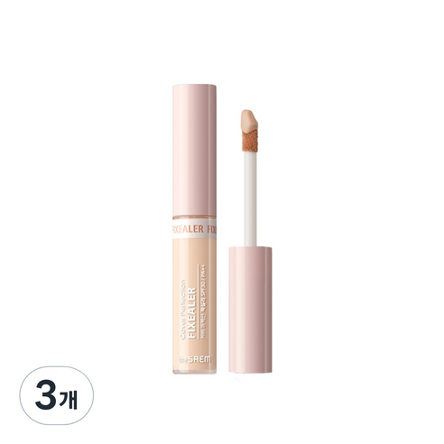 더샘 커버 퍼펙션 픽실러 6.5g, 01 클리어베이지, 3개