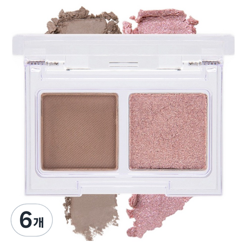 태그 글림 온 아이팔레트, 7호 에센셜 토프, 6개