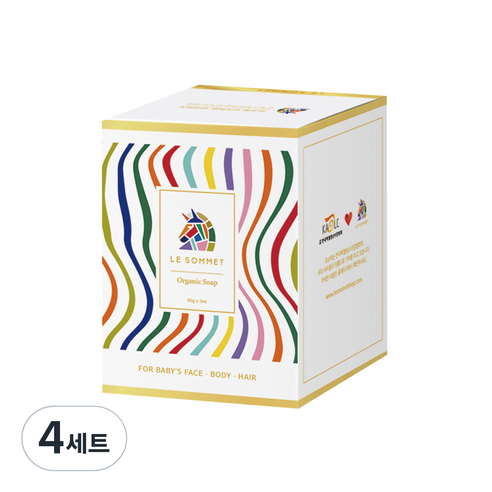 르소메 프리미엄 바디헤어솝 3p 세트, 4세트, 12개