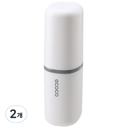 라이프토템 칫솔 치약 케이스, 2개