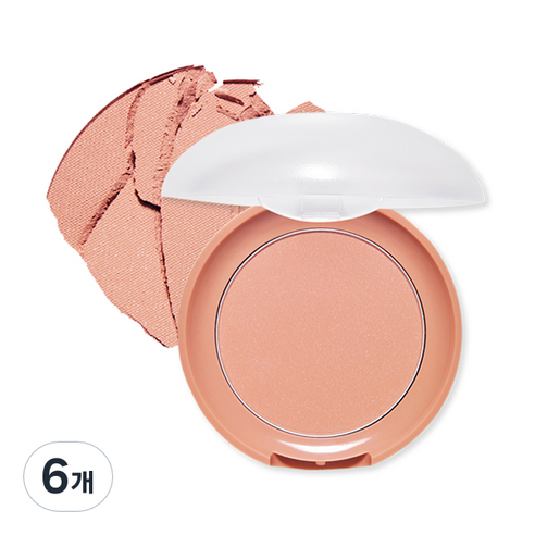 에뛰드 러블리 쿠키 블러셔 4.5g, BE101진저허니쿠키, 6개