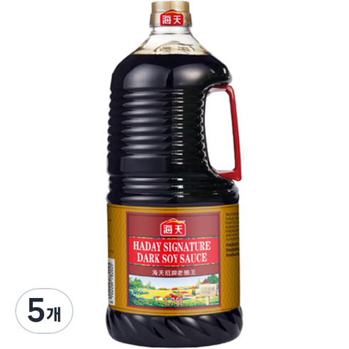 해천 시그니처 노추왕 간장, 1.75L, 5개