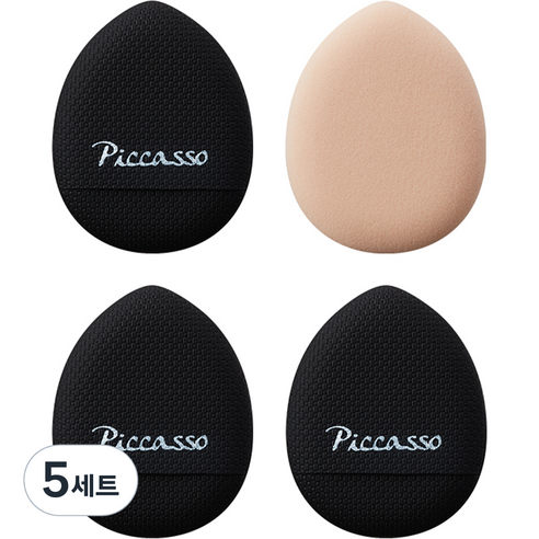 피카소 마이크로 퍼프 4종 세트, 혼합색상, 5세트