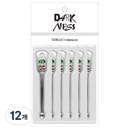 다크니스 은 귀이개, 1개입, 12개