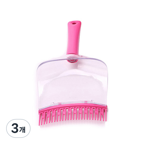 앞머리 자르기 뱅가드, 핑크, 3개