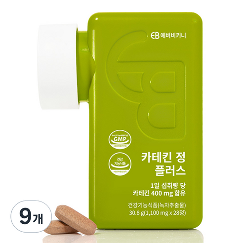 에버비키니 카테킨 정 플러스 30.8g, 28정, 9개