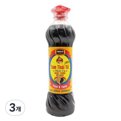 친수 낫카소이 베트남 간장, 3개, 500ml