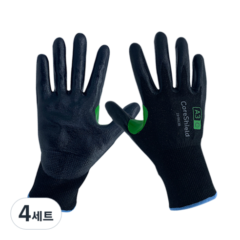 하니웰 코어쉴드 베임방지장갑 A3/C, 4세트