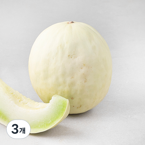 허니듀 메론, 1.6kg, 3개