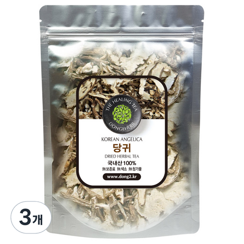 동이약초 국내산 참당귀, 150g, 3개