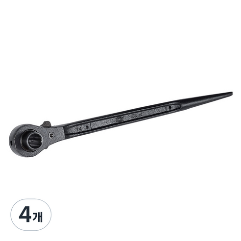 케이디와이 라쳇렌치 12 x 14 mm KRW 1214, 4개