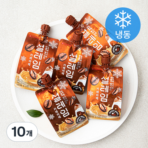 롯데설레임 카페라떼 (냉동), 160ml, 1개입, 10개