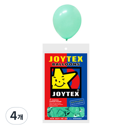 파티쇼 마카롱풍선 30cm 100p, 그린, 4개