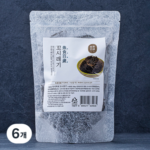 어식백세 꼬시래기, 6개, 350g